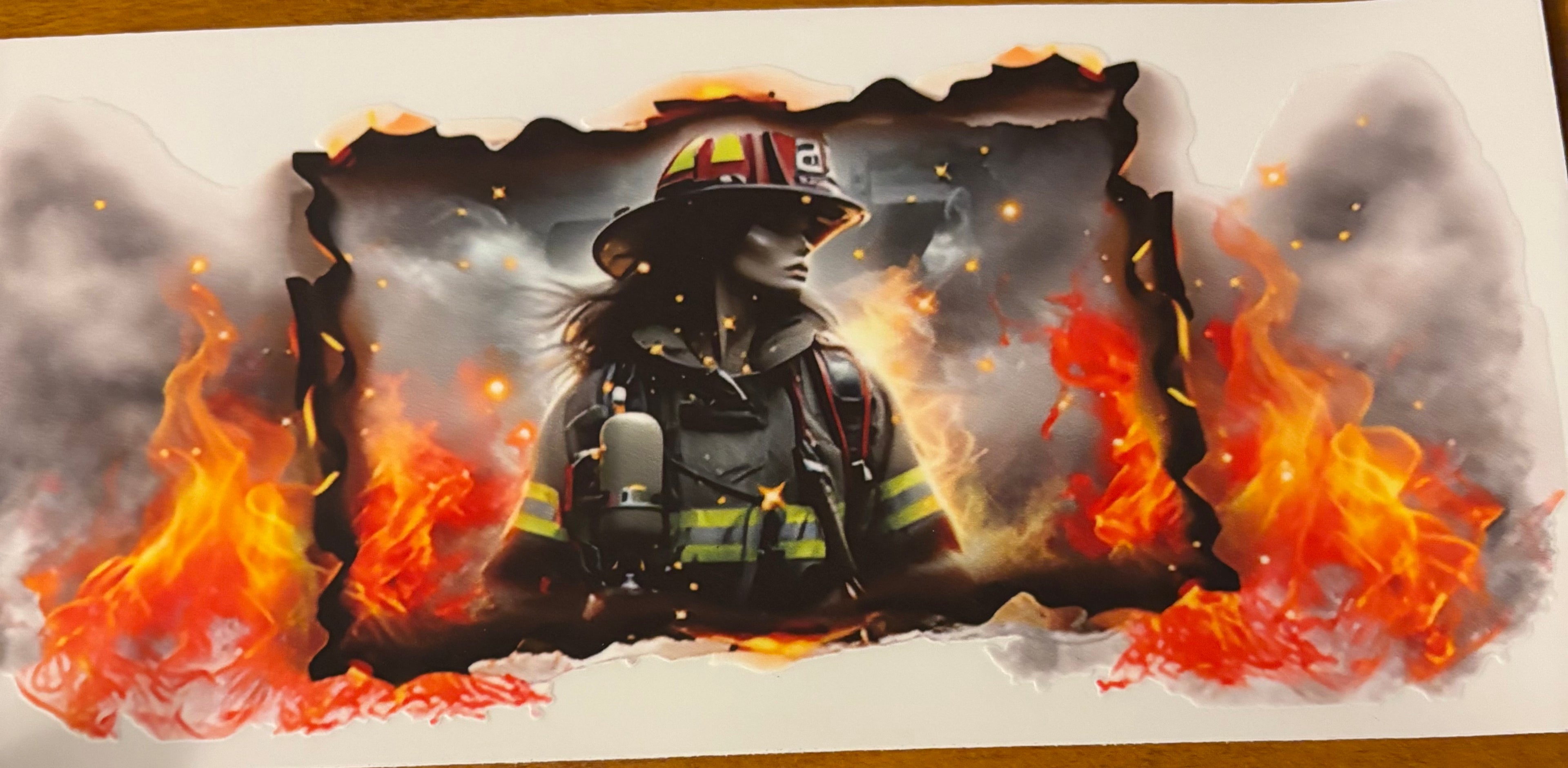Firefighter Woman
